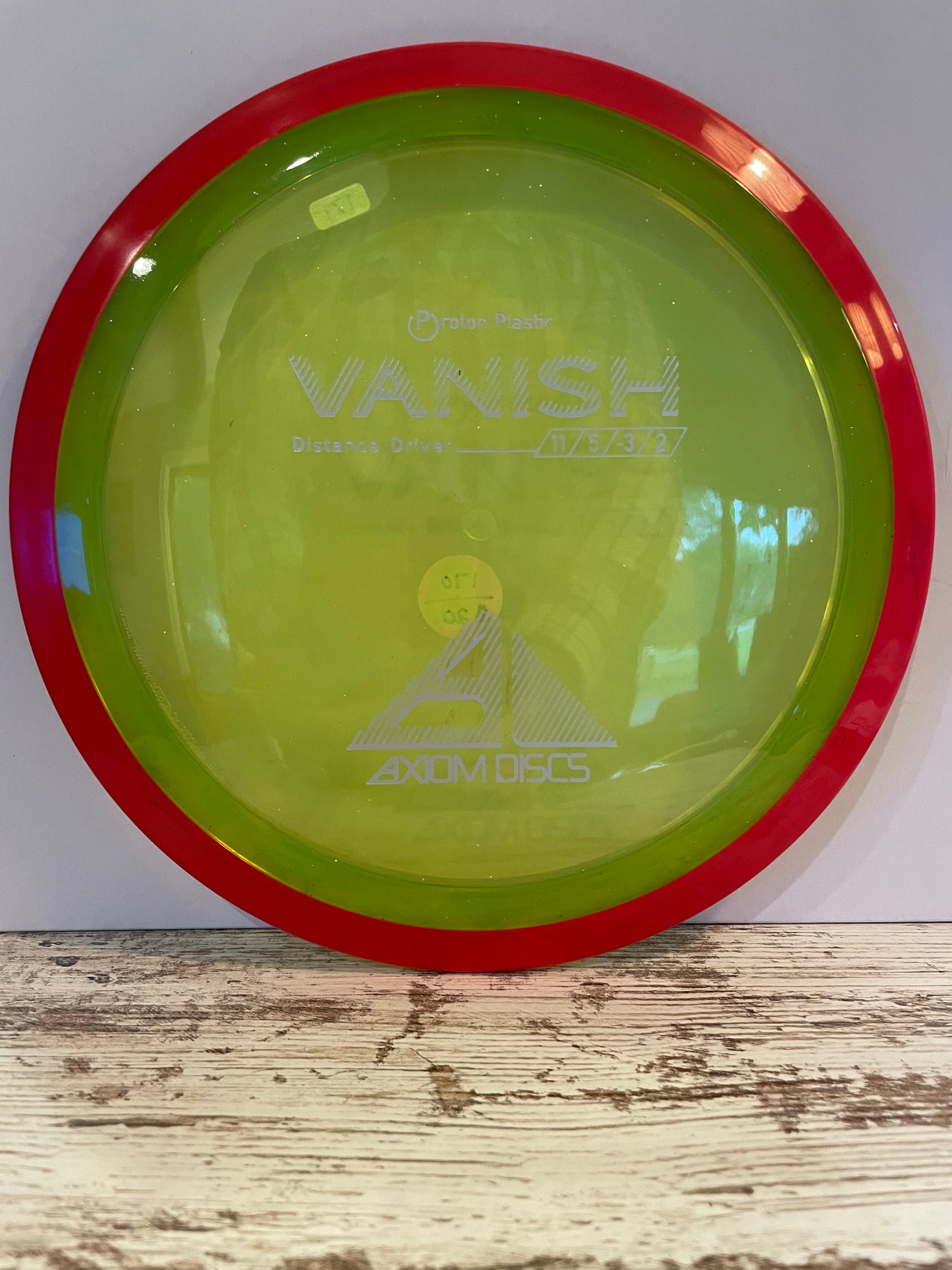 Axiom Vanish Proton Distance Driver Clear Green 170g