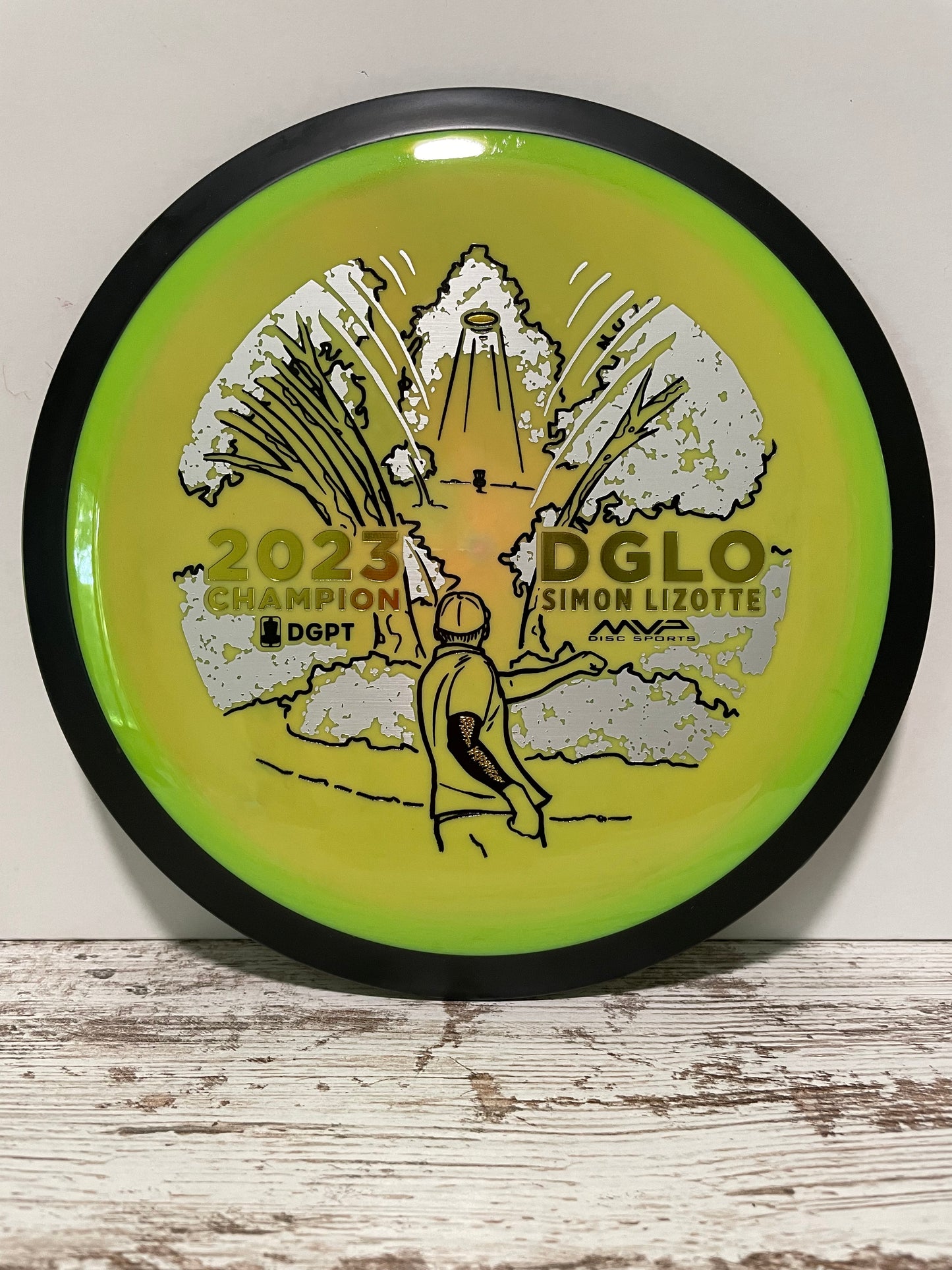 MVP Wave Neutron Simon Lizotte 2023 DGLO Champion Distance Driver Green 172g