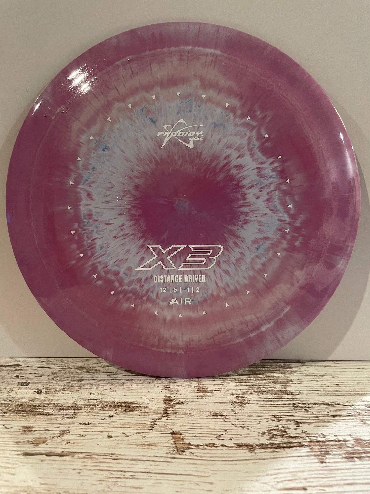 Prodigy X3 Air Spectrum Distance Driver Pink 164g