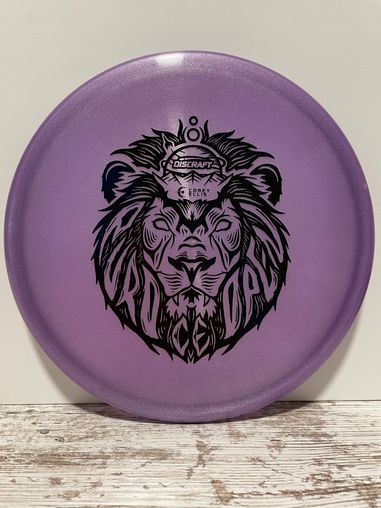 Discraft Zone Z Metallic Corey Ellis European Open Champion Putter Purple 174g