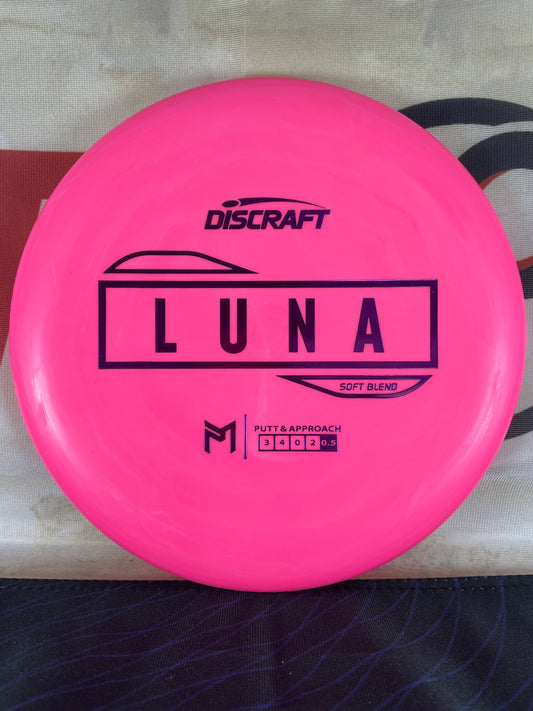 Discraft Luna McBeth Putter Line Soft Pink 173g Putter