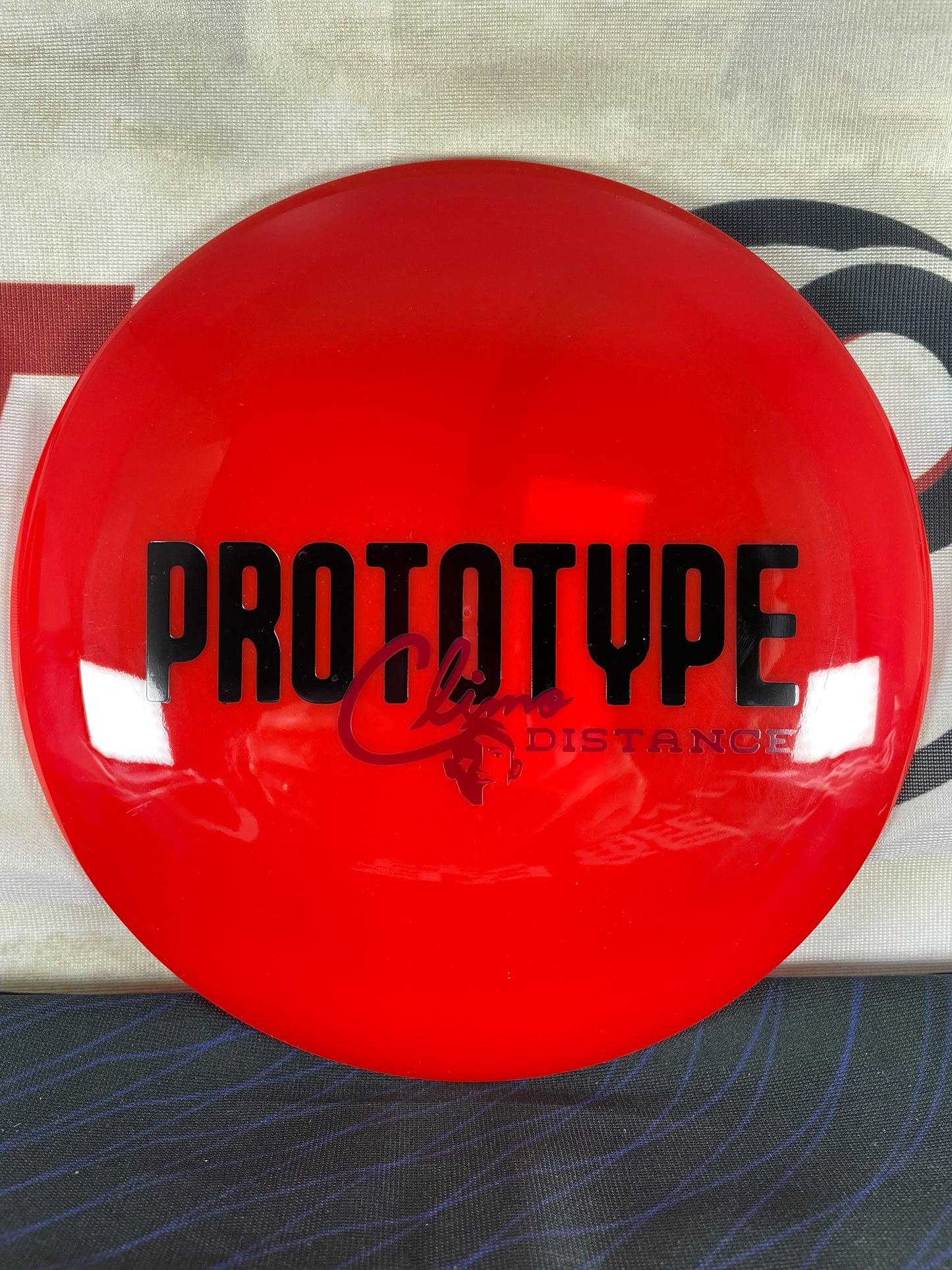 Climo Skyway Red 159g Prototype Distance Driver