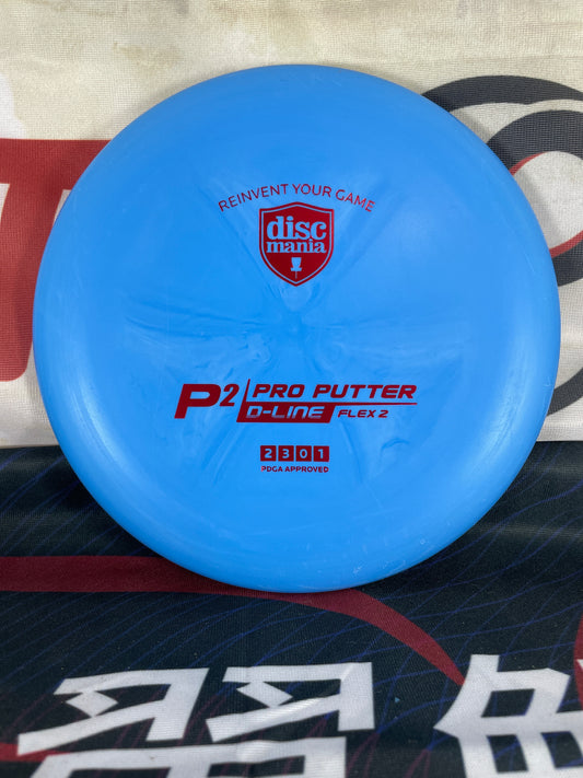 Discmania P2 D-Line Flex 2 Blue 173g Putter