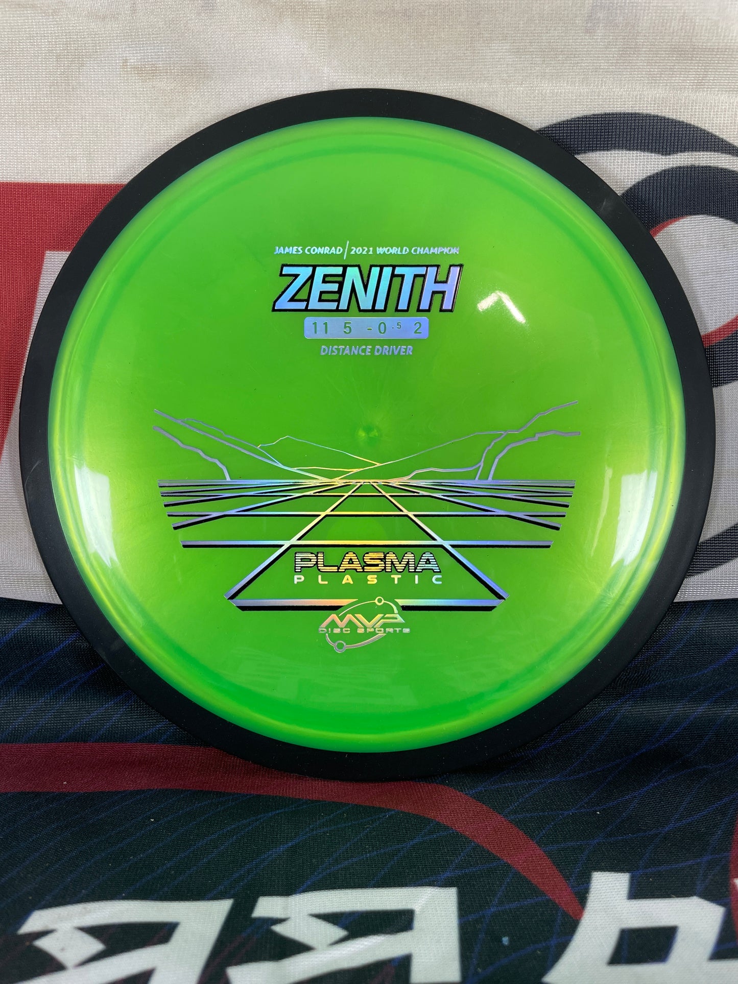 MVP Zenith Plasma Green 172g Distance Driver