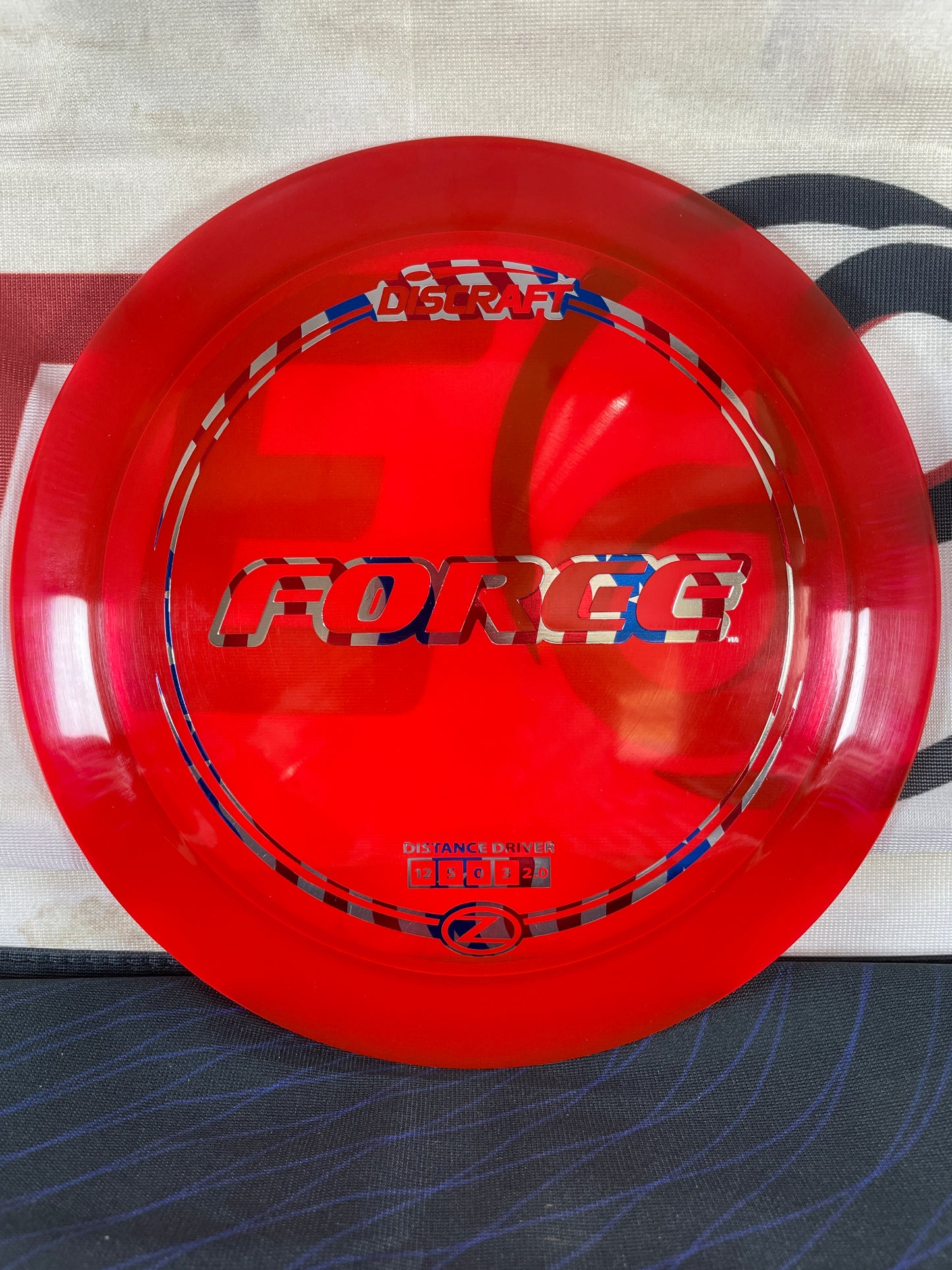 Discraft Force Z Line Red 173g Distance Driver