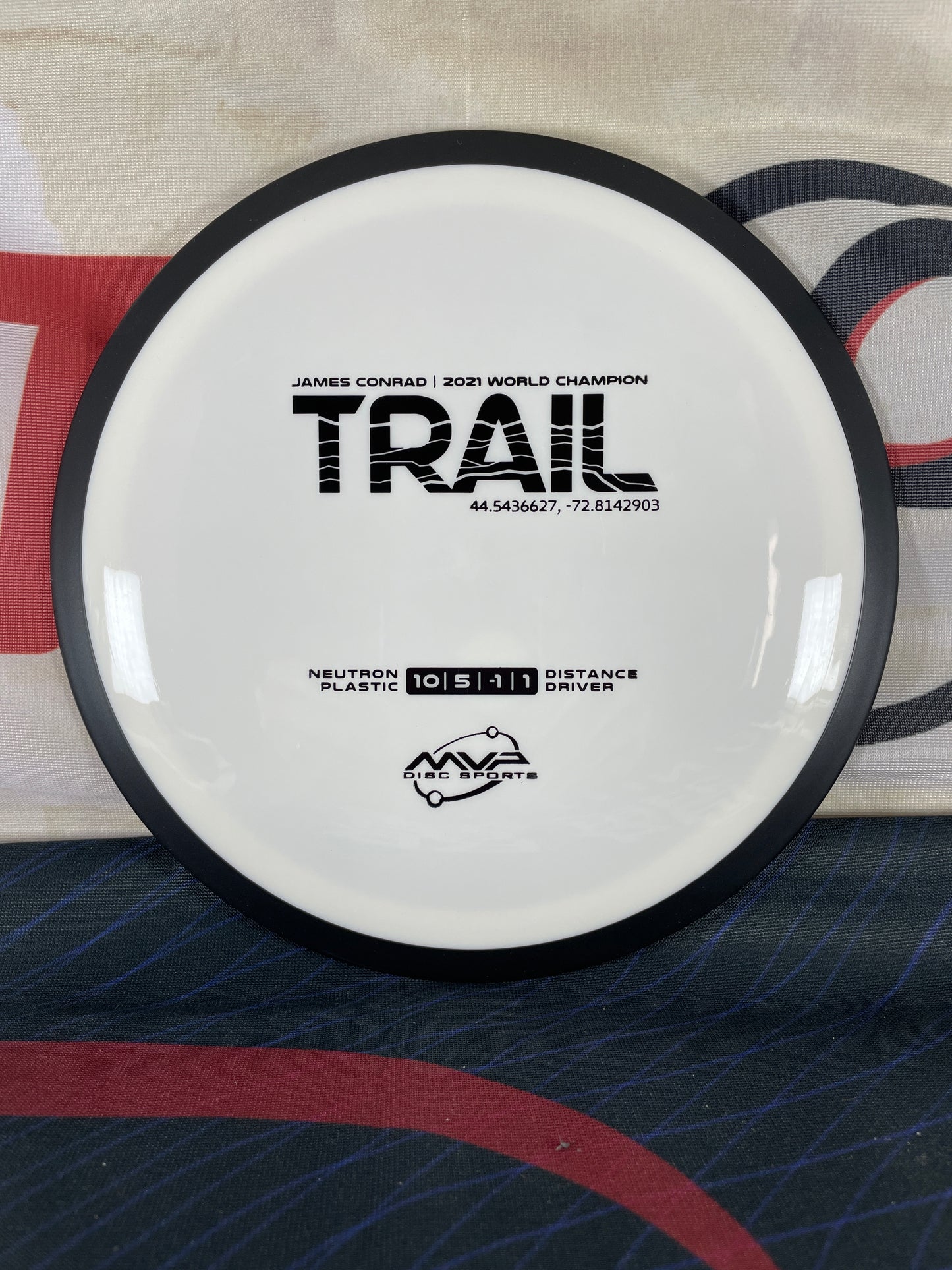 MVP Trail Neutron White 166g Distance Driver