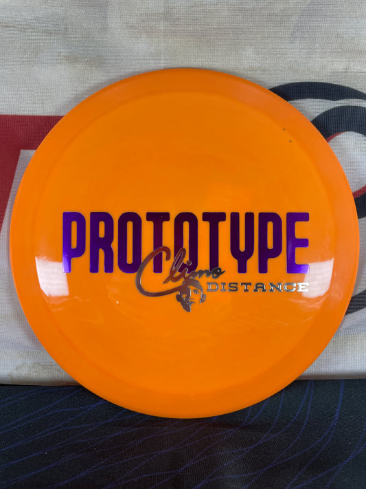 Climo Skyway Orange 170g Prototype Distance Driver