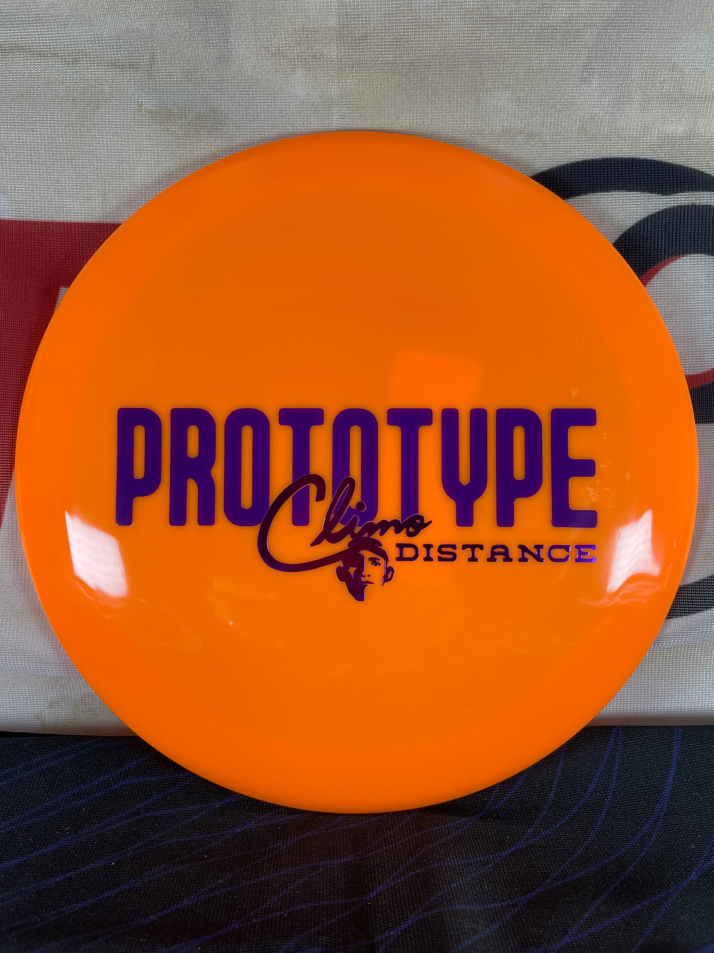 Climo Skyway Orange 174g Prototype Distance Driver