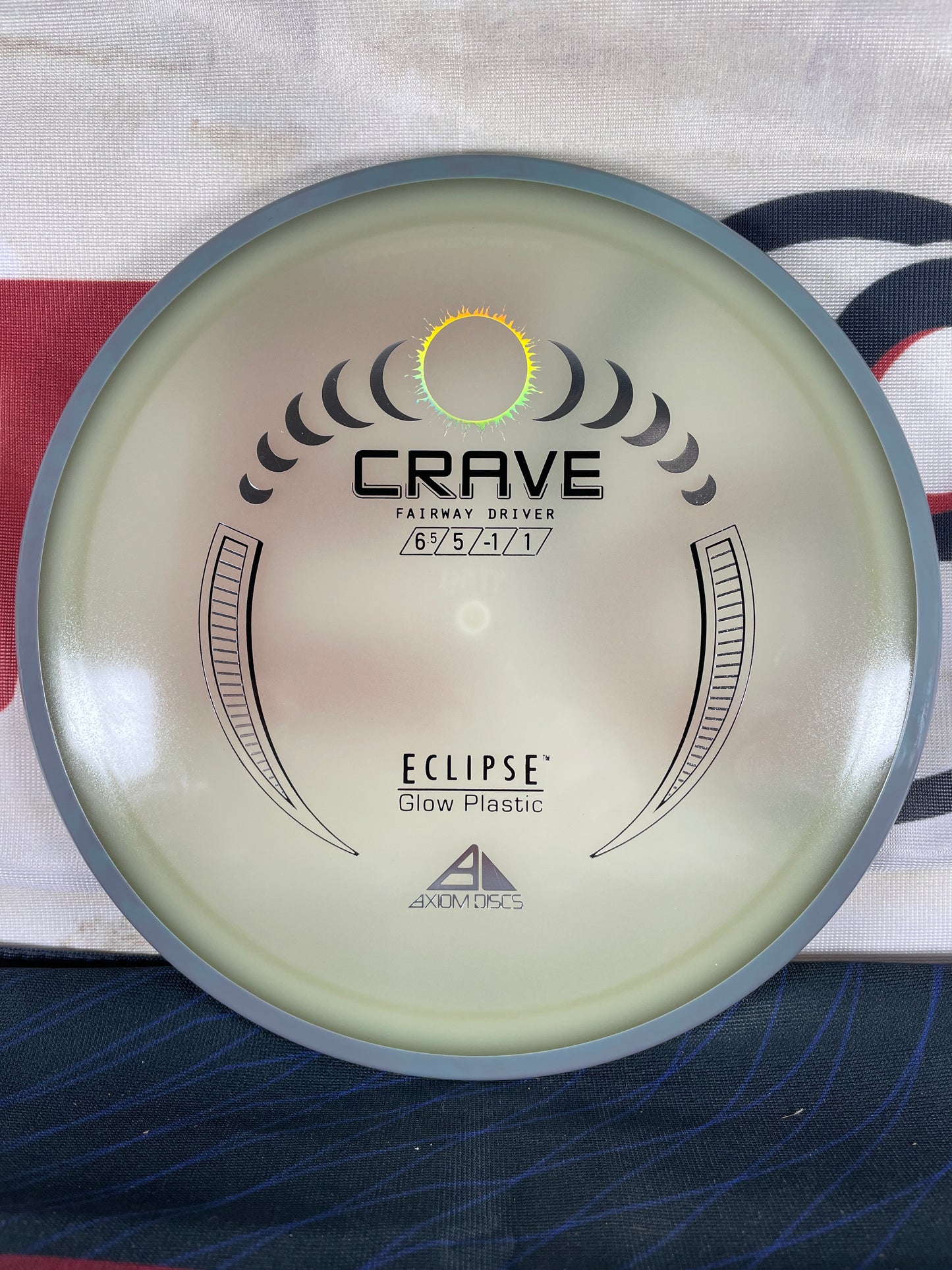 Axiom Crave Eclipse Yellow 174g Glow Fairway Driver