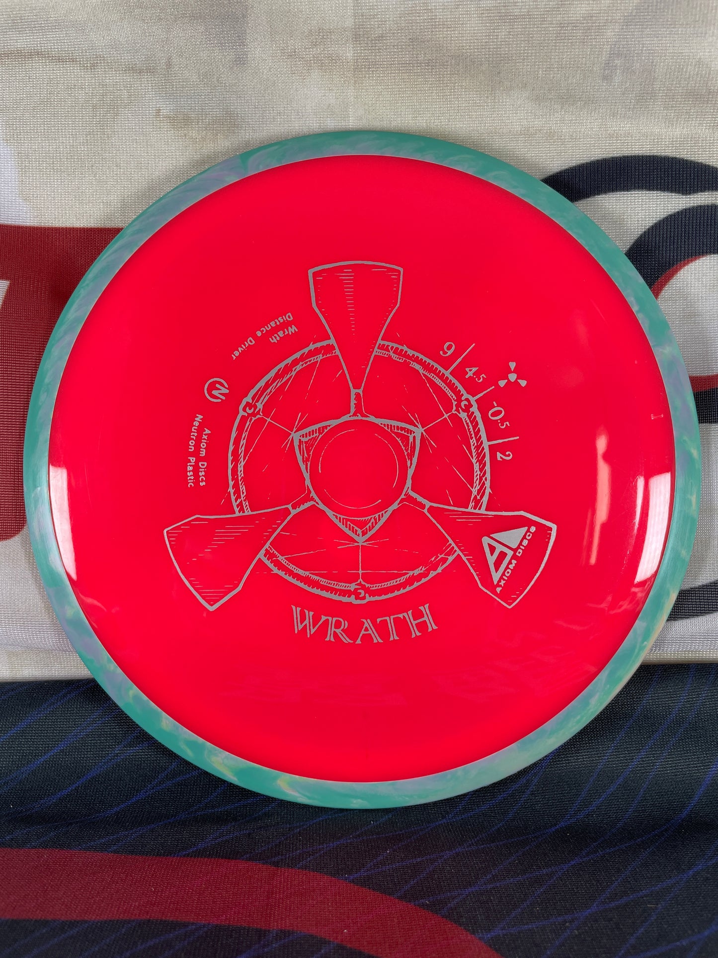 Axiom Wrath Neutron Red 168g Distance Driver