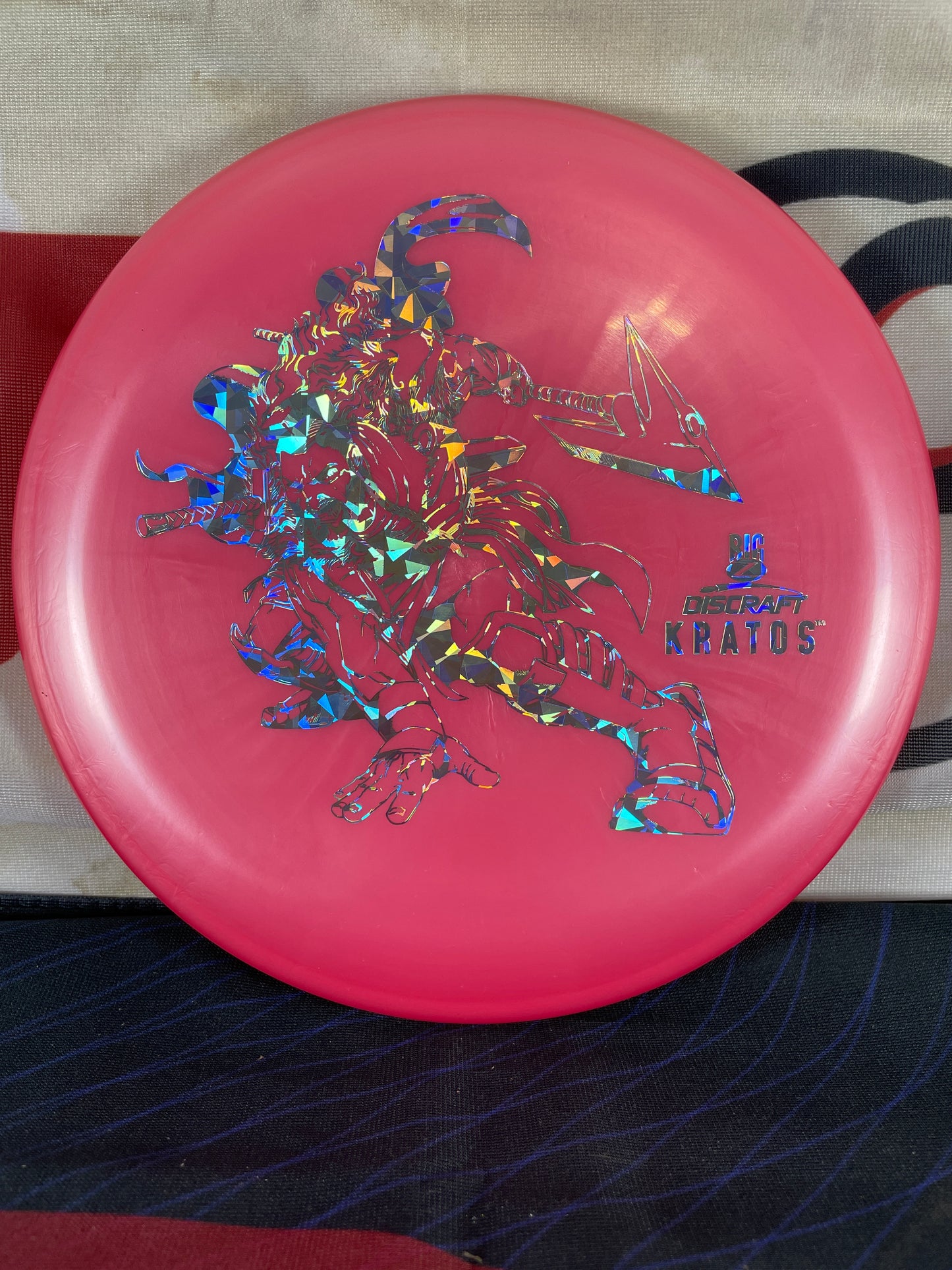 Discraft Kratos Big Z Pink w/ Silver Shatter Foil 176g Putter