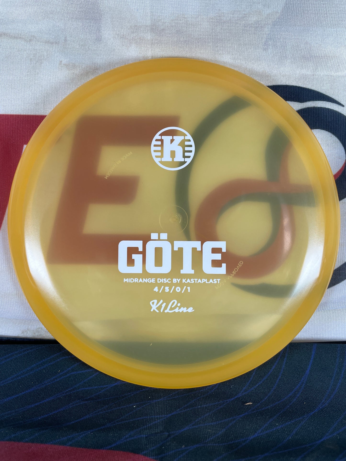 Kastaplast Gote K1 Orange 179g Midrange