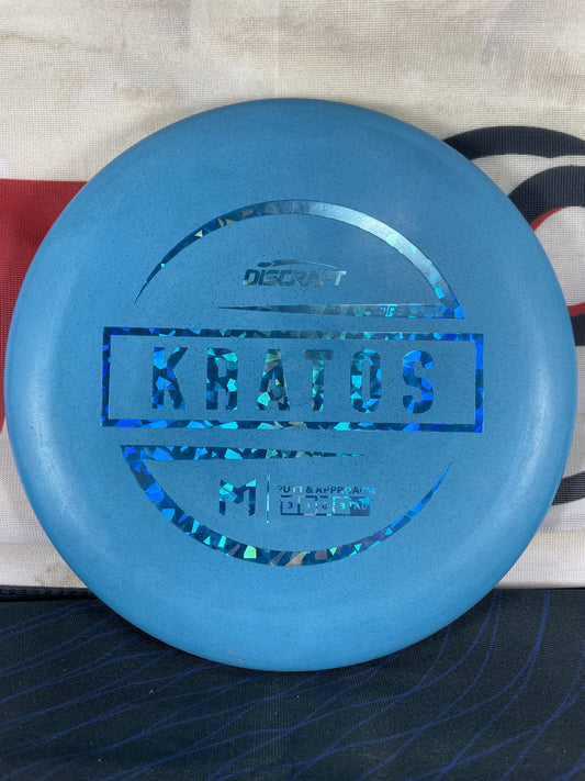 Discraft Kratos Special Blend Blue w/ Blue Shatter Foil 173g Putter