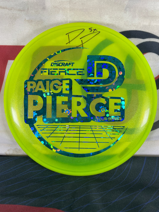 Discraft Fierce Z Metallic Yellow 173g 2021 Tour Series Pierce Putter