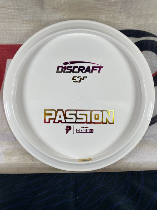 Discraft Passion Pierce ESP White 171g Bottom Stamp Fairway Driver