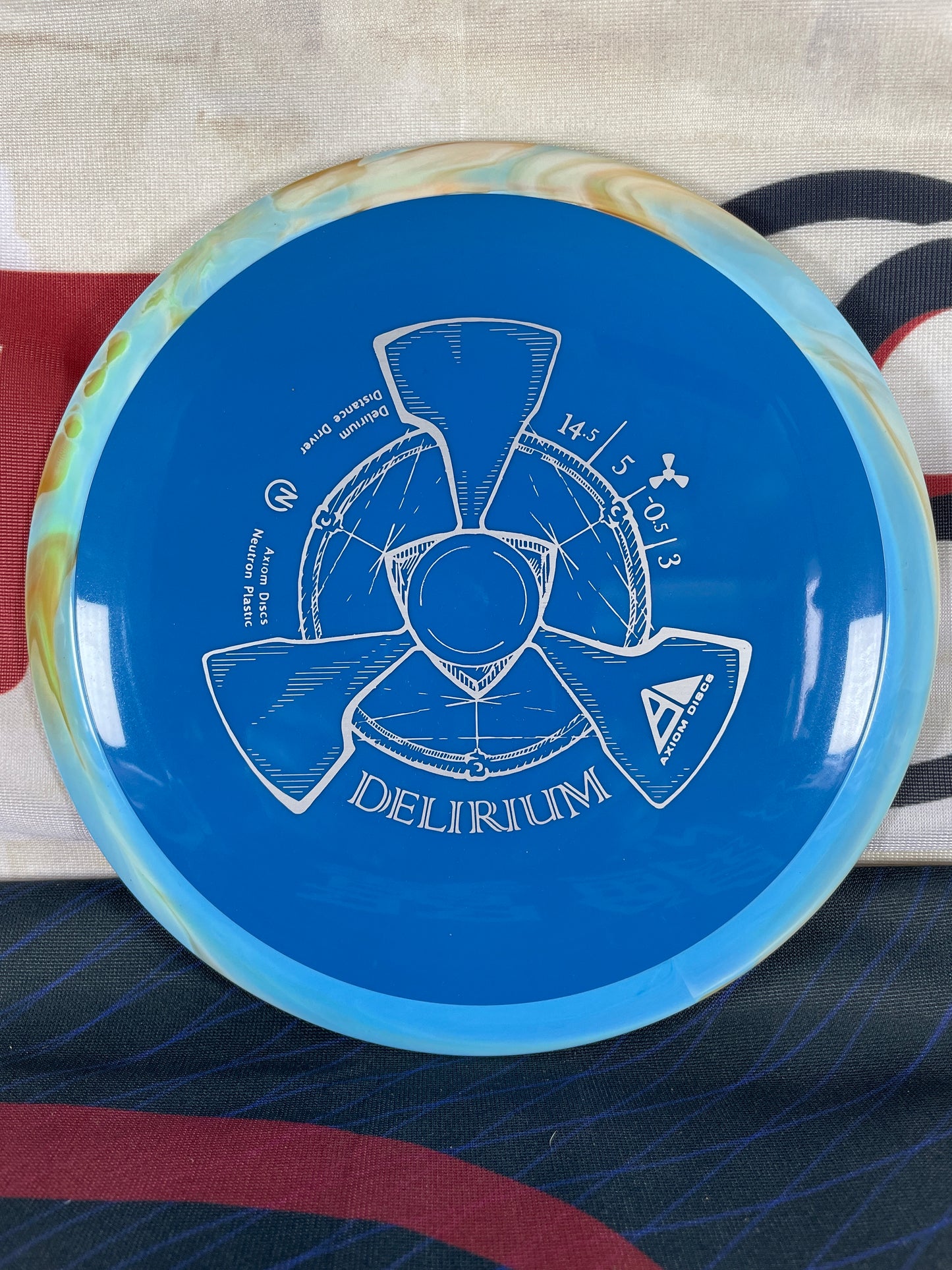 Axiom Delirium Neutron Blue 175g Distance Driver