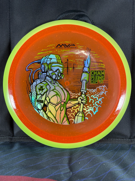 Axiom Virus Particle Proton Orange 168g Champions Cup 2025 Distance Driver