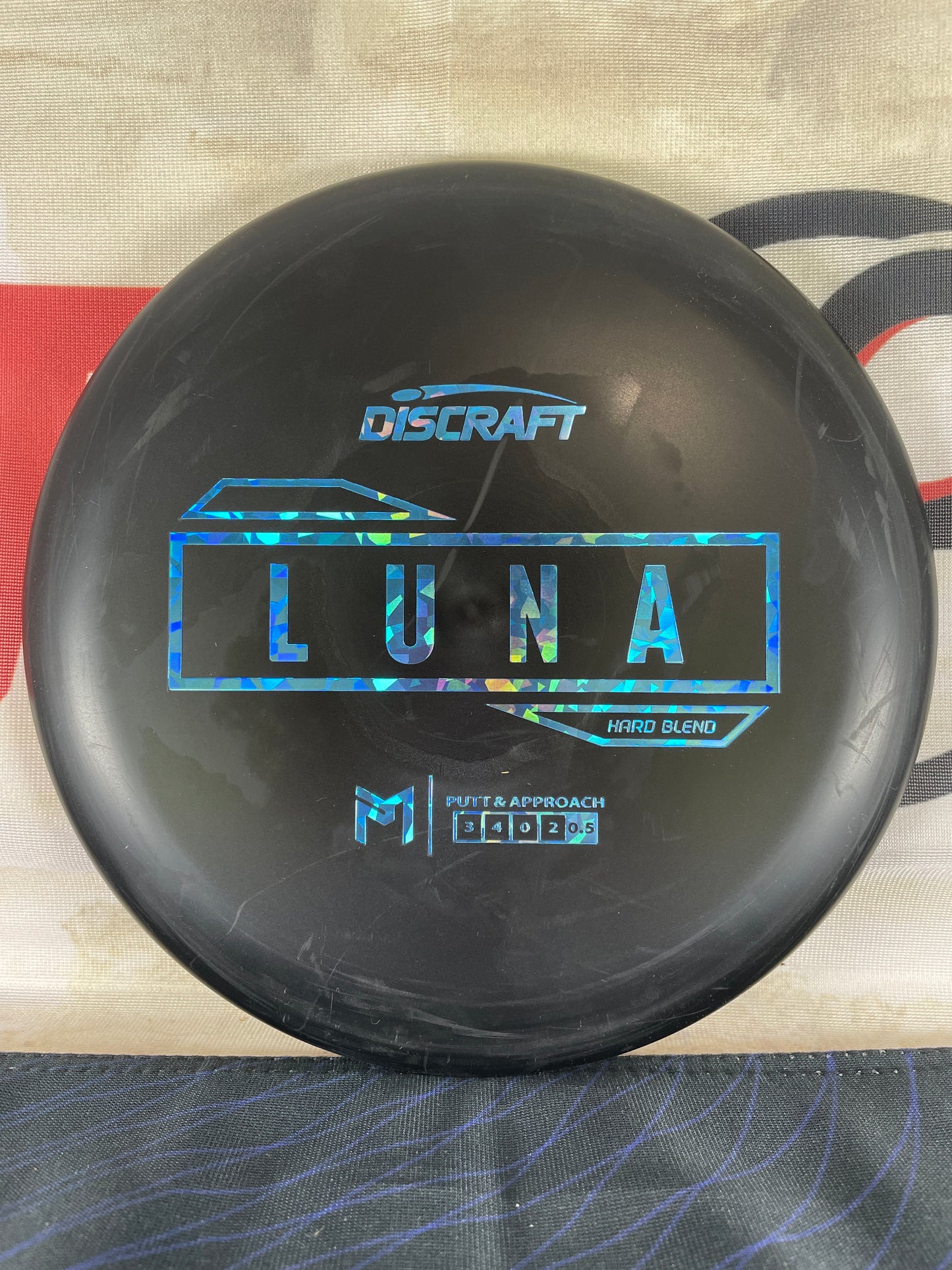 Discraft Luna McBeth Putter Line Hard Black 174g Putter