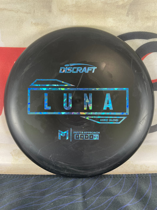 Discraft Luna McBeth Putter Line Hard Black 174g Putter