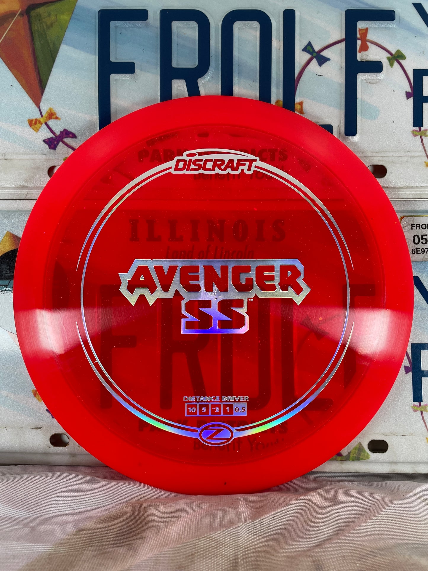 Discraft Avenger SS Z Line Red 172g Distance Driver