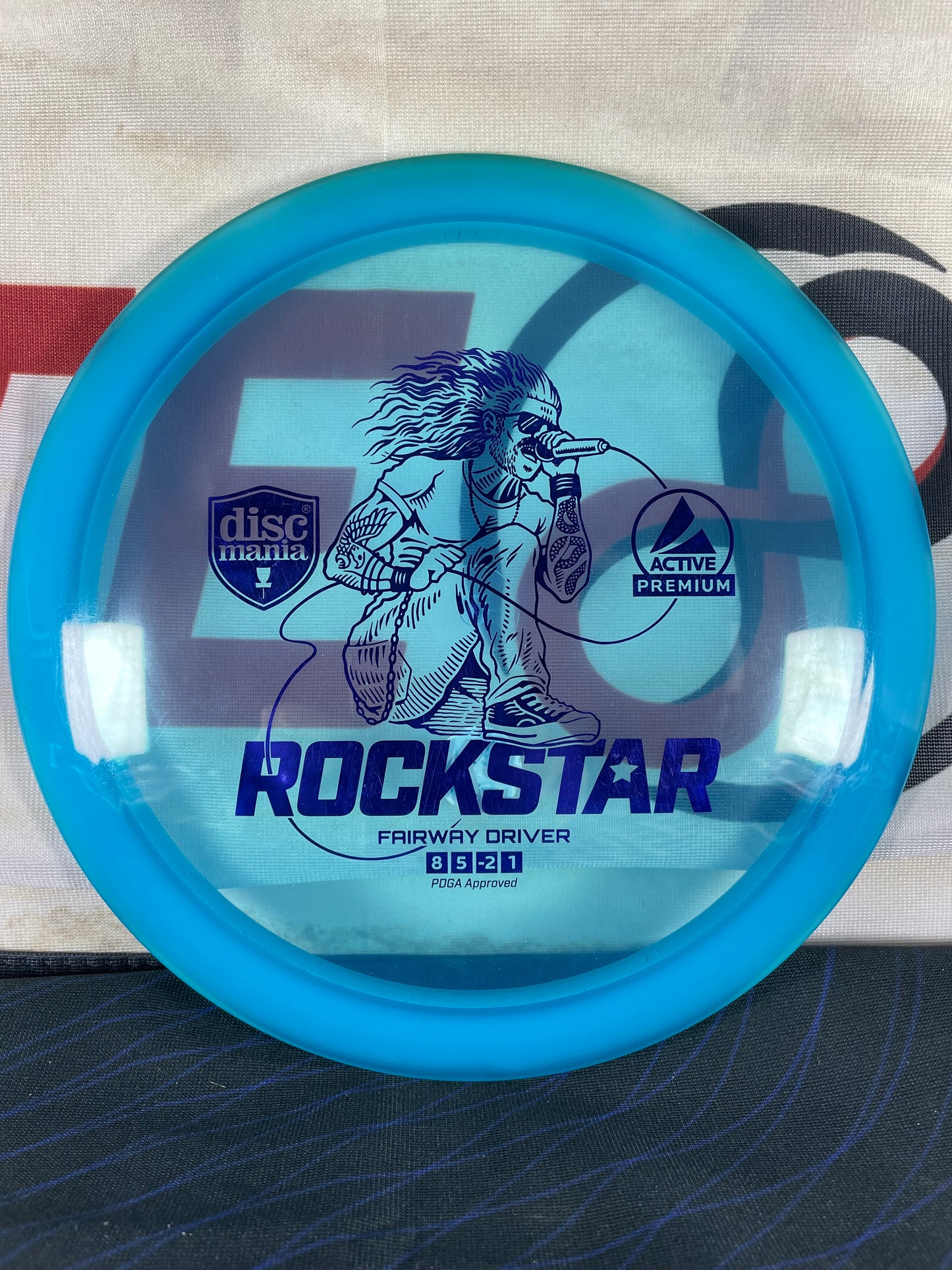 Discmania Rockstar Active Premium Blue 173g Fairway Driver