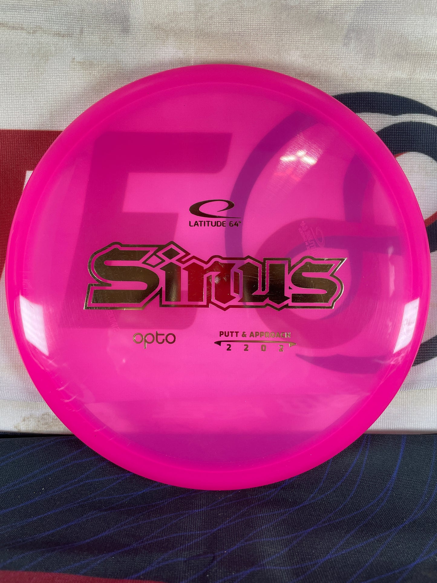 Latitude 64 Sinus Opto Pink 174g Putter