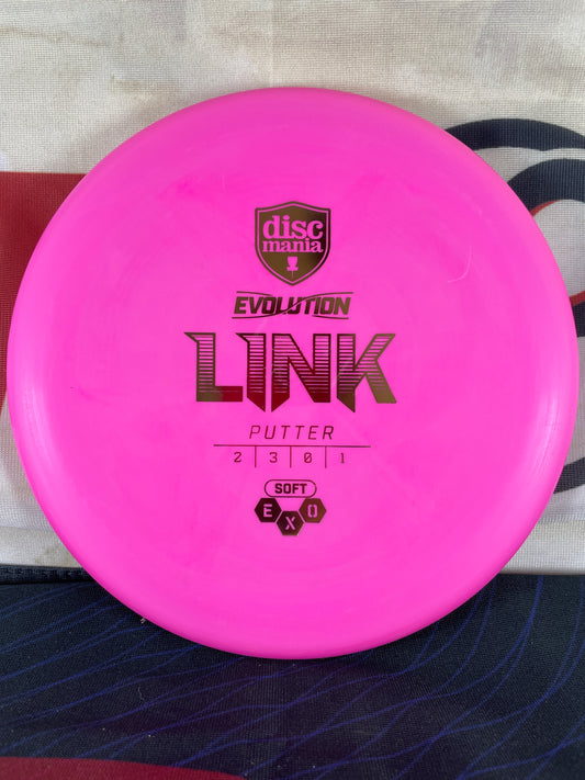 Discmania Link Exo Soft Pink 173g Putter