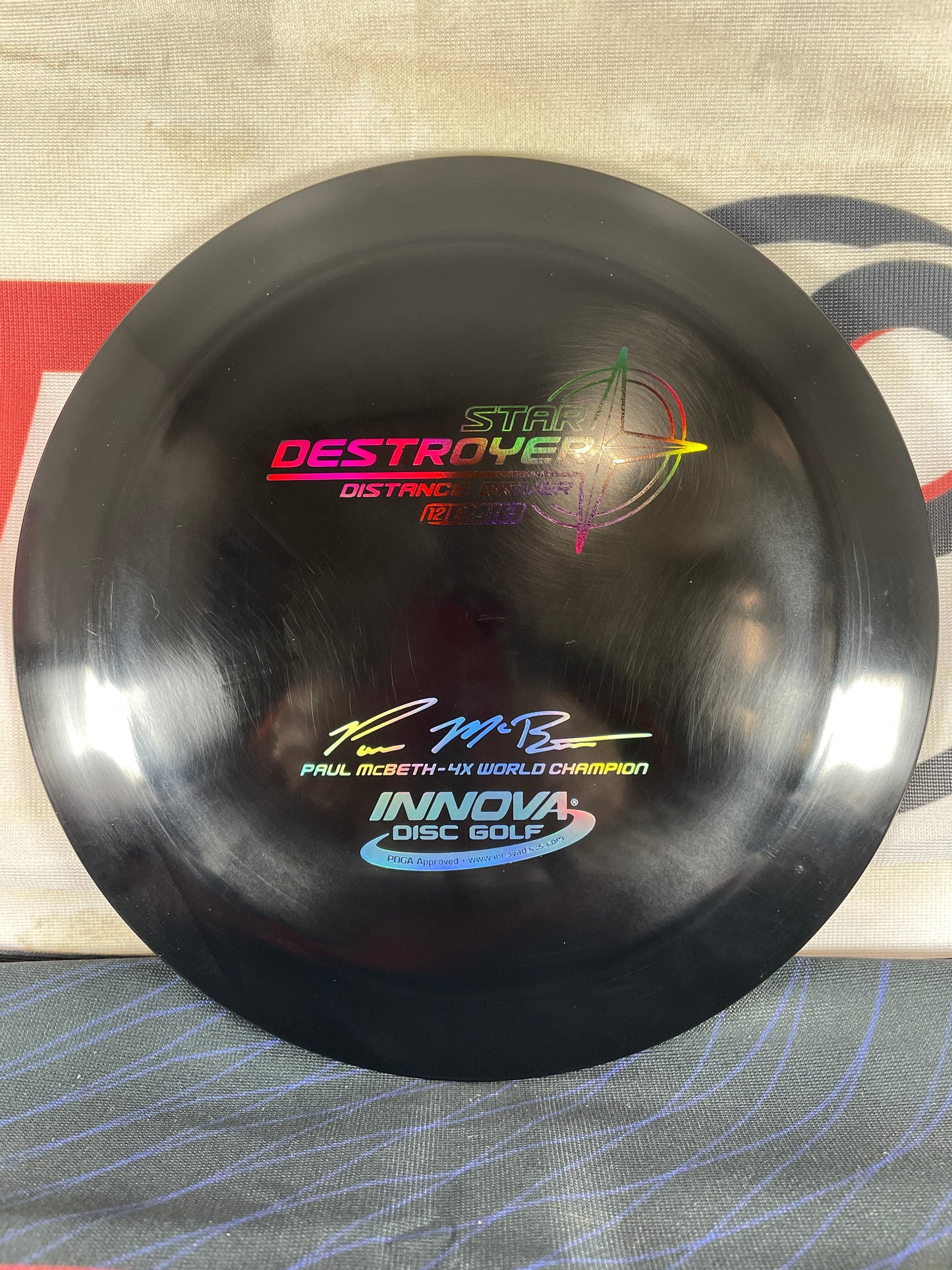 Innova Destroyer Star Black 175g McBeth 4x Distance Driver