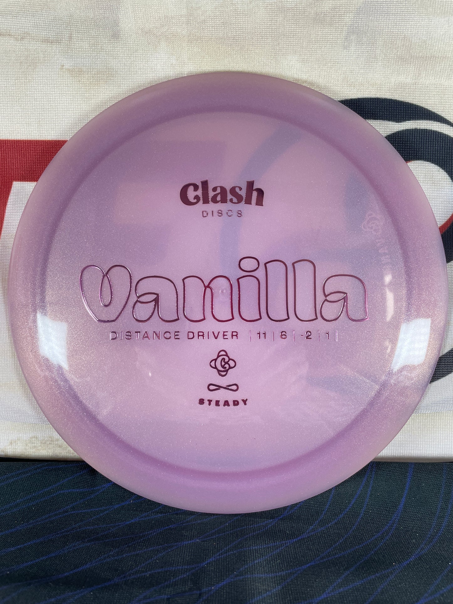 Clash Vanilla Steady Purple 172g Distance Driver