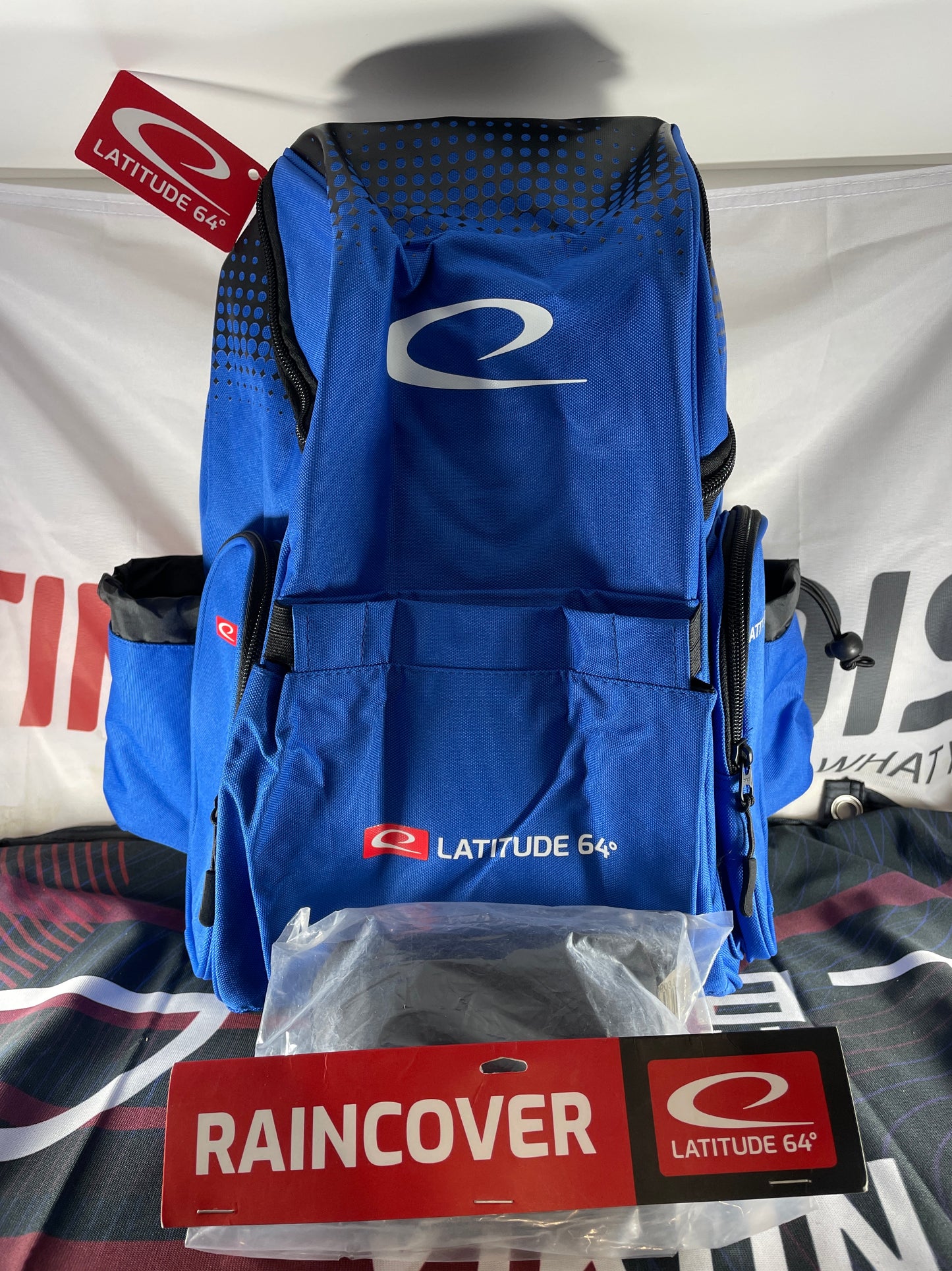 Latitude 64 Swift Backpack Blue with Raincover