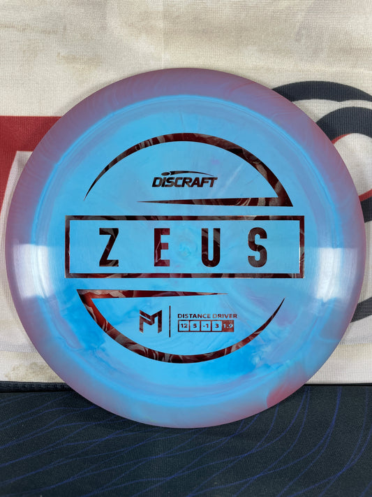 Discraft Zeus McBeth ESP Blue 174g Distance Driver