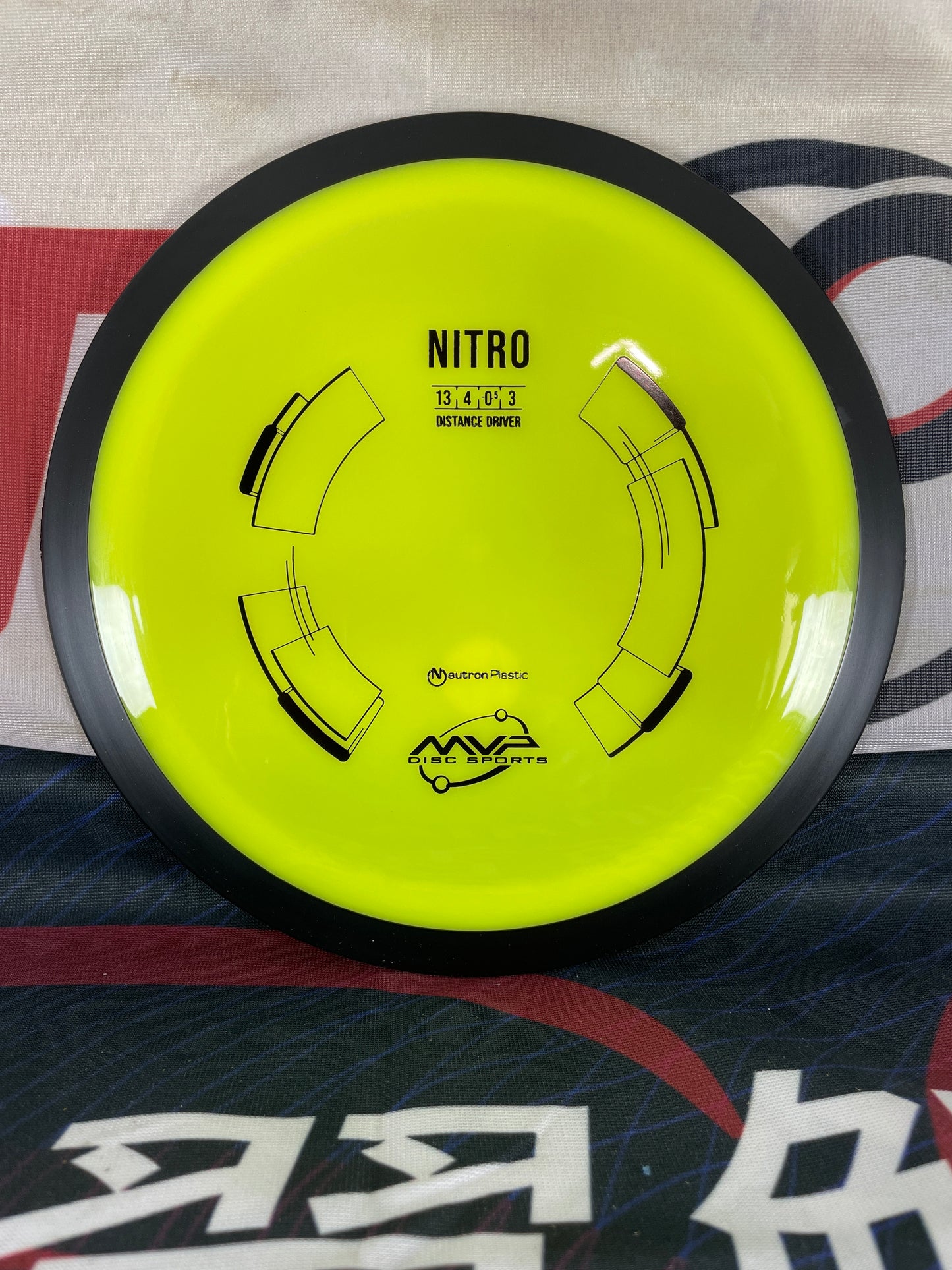 MVP Nitro Neutron Yellow 173g Distance Driver