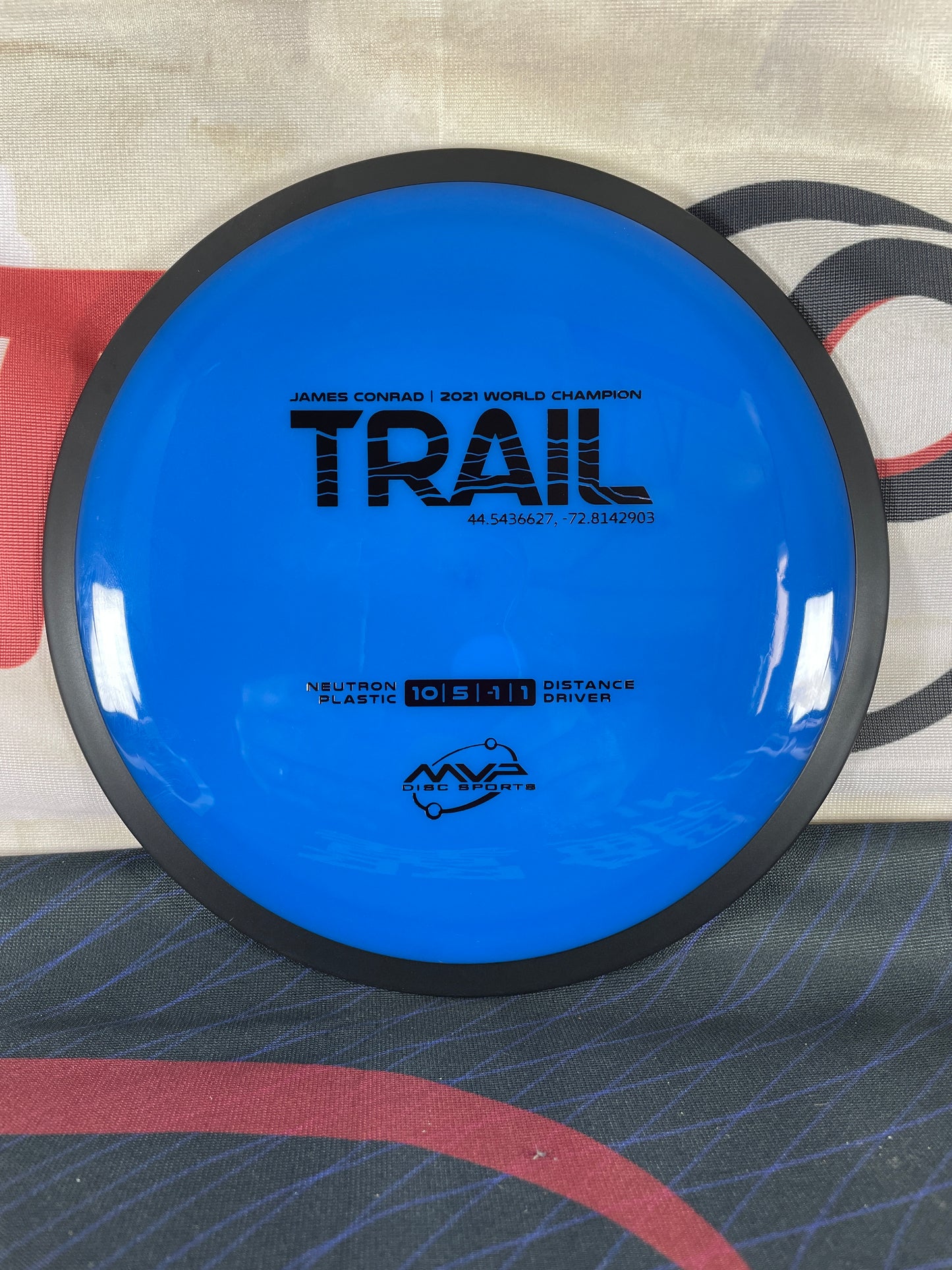 MVP Trail Neutron Blue 166g Distance Driver