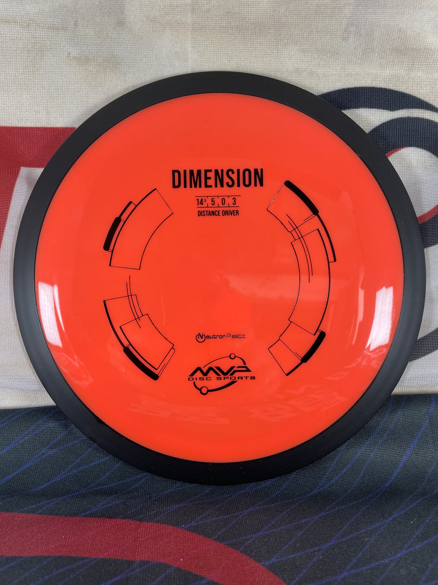 MVP Dimension Neutron Orange 174g Distance Driver