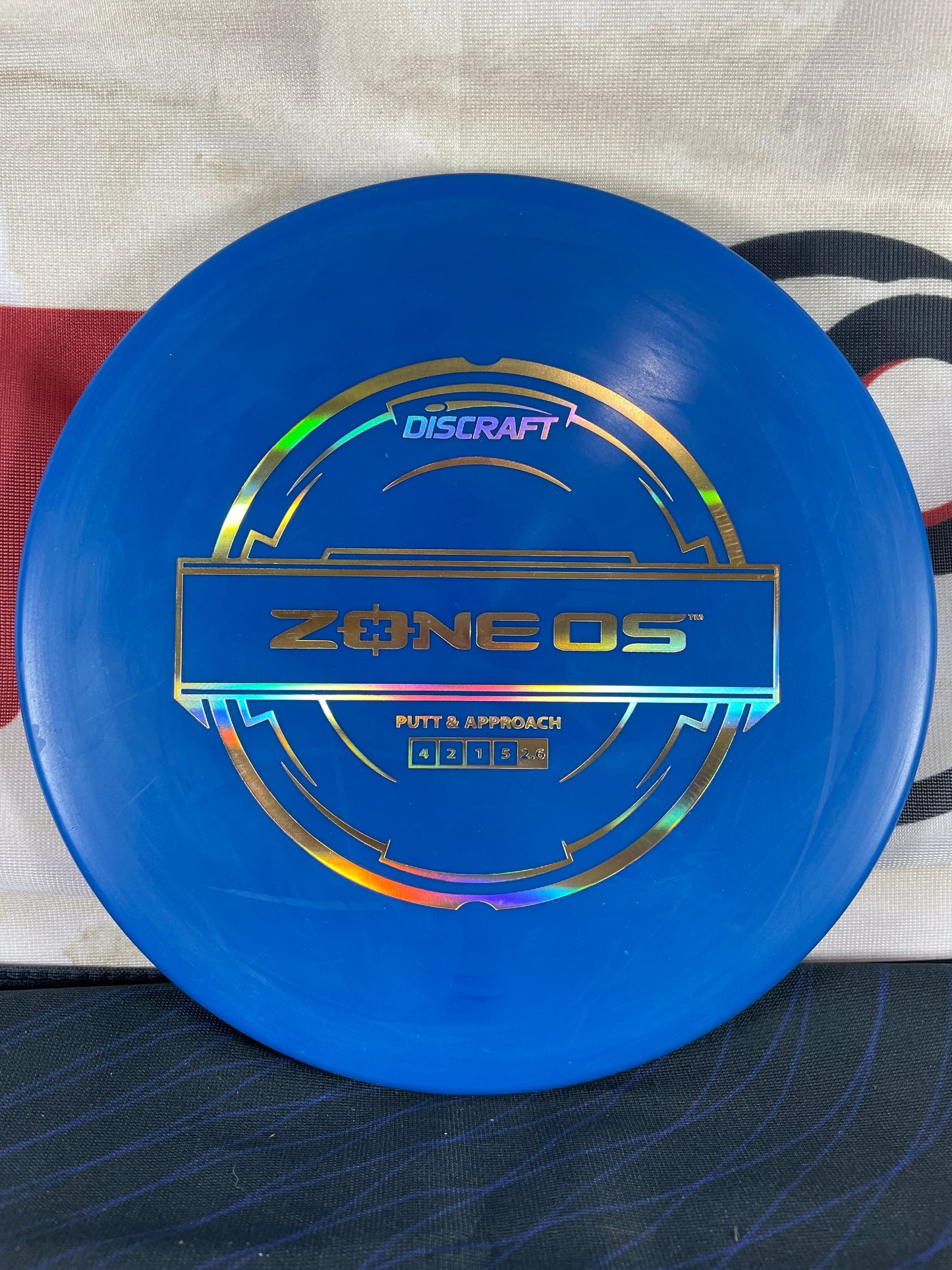 Discraft Zone OS Putter Line Blue 172g Putter