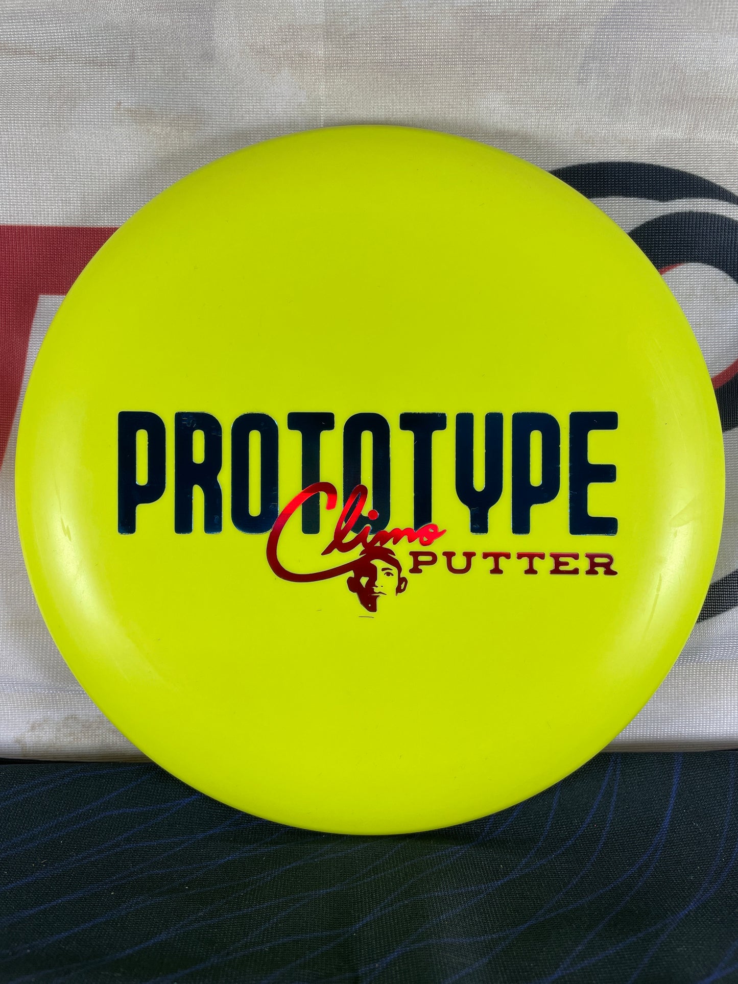 Climo Champ Yellow 173g Prototype Putter