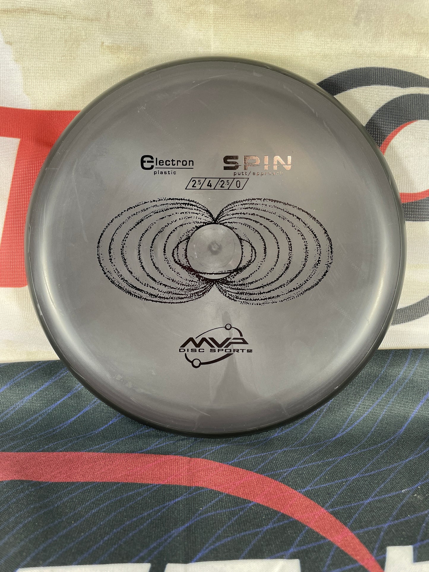 MVP Spin Electron Black 171g Putter