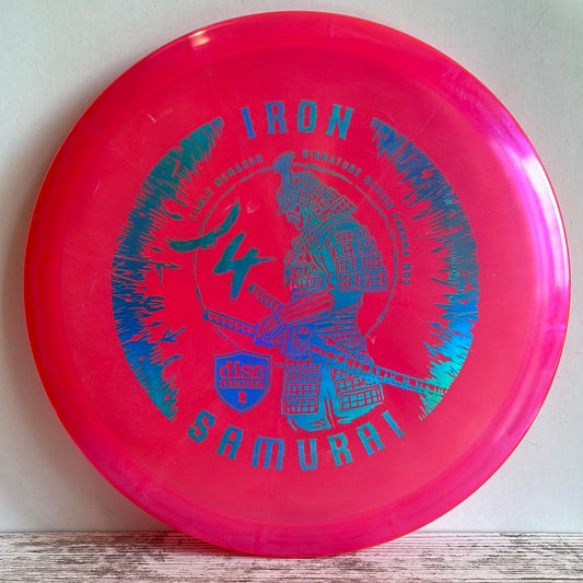 Discmania MD3 Chroma Iron Samurai Eagle McMahon Signature Series Pink 177g