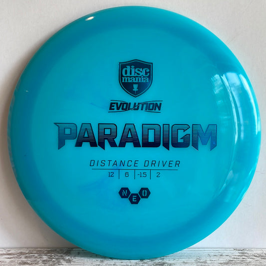 Discmania Paradigm Neo Distance Driver Blue 169g