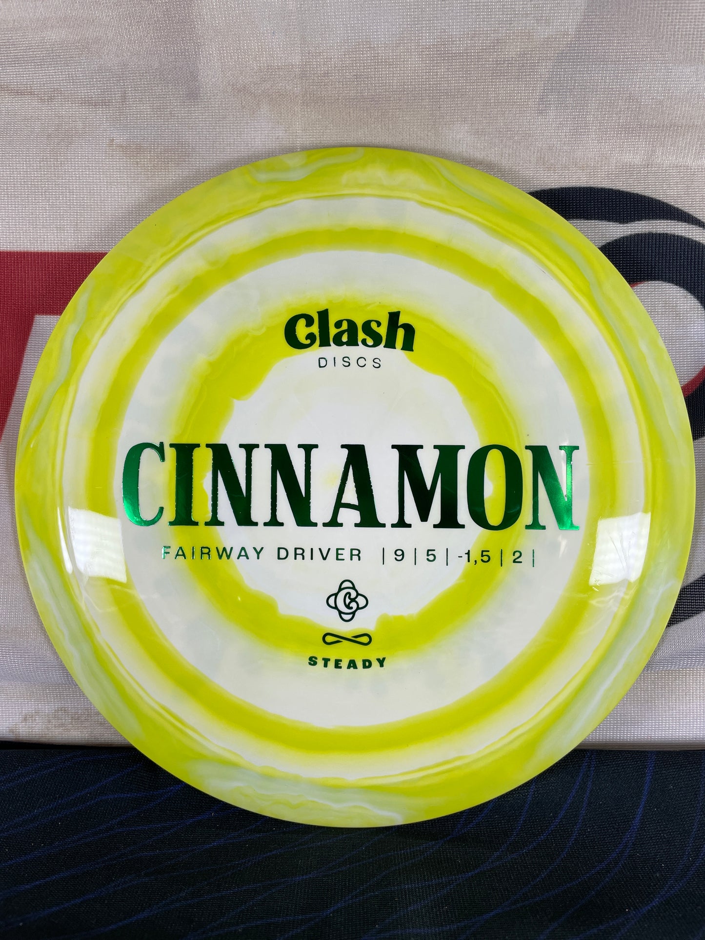 Clash Cinnamon Steady Ring Yellow 175g Fairway Driver