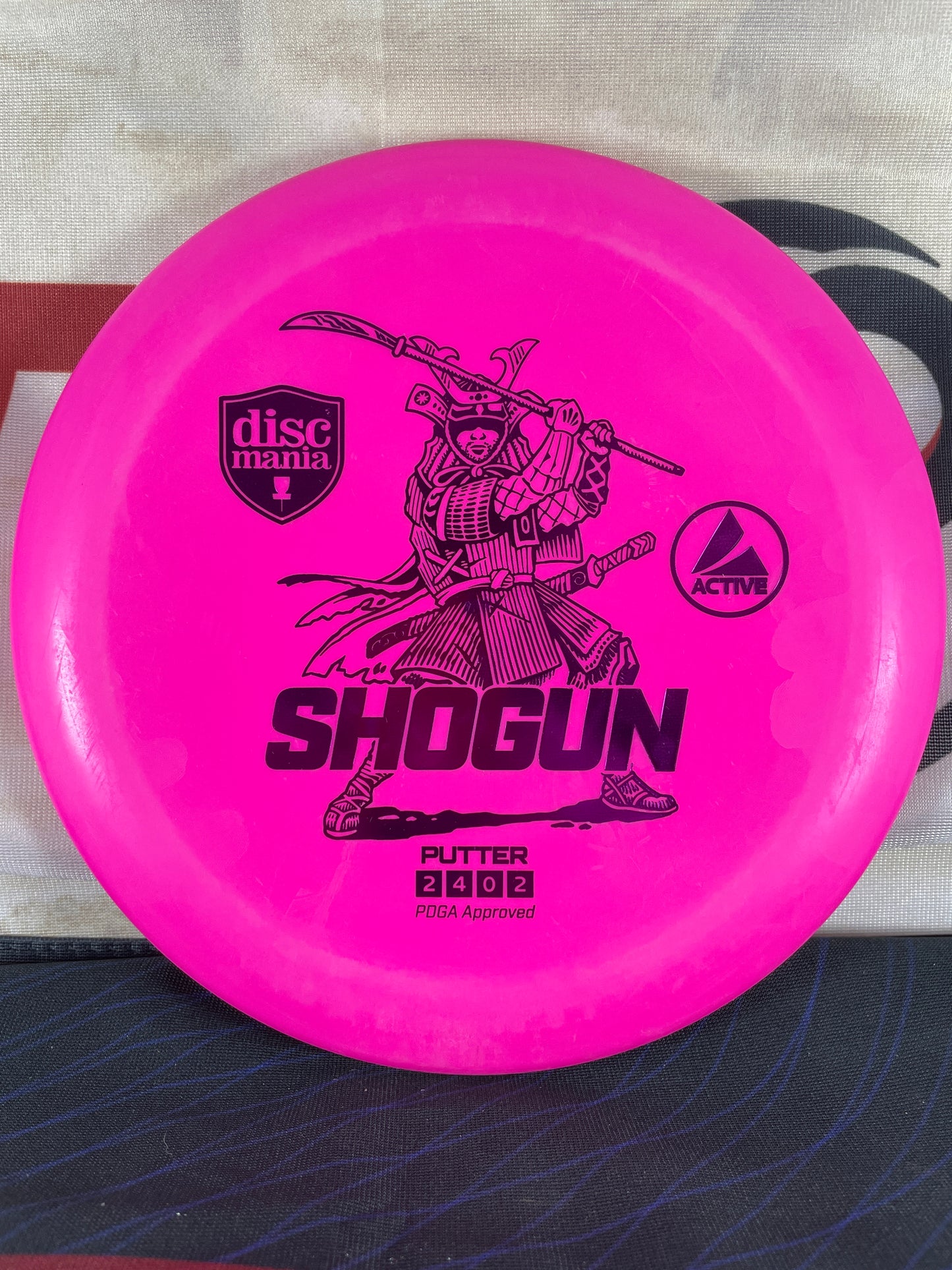 Discmania Shogun Active Pink 166g Putter