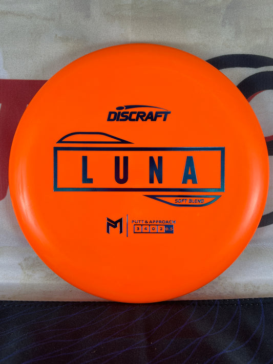 Discraft Luna McBeth Putter Line Soft Orange 174g Putter