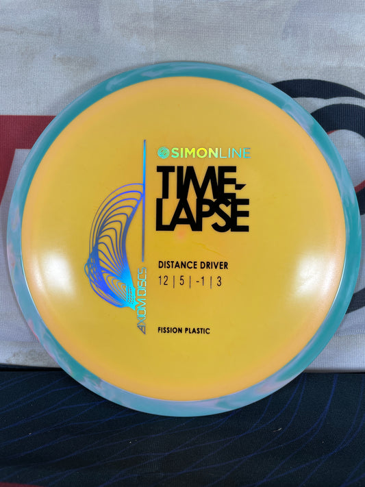 Axiom Time Lapse Fission Orange 165g Distance Driver