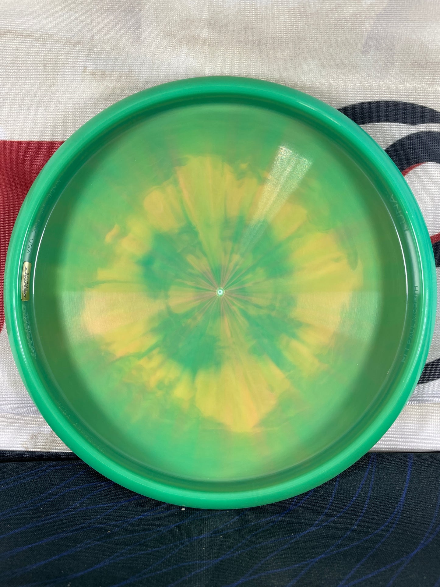 Discraft Luna McBeth ESP Swirl Green 176g Putter