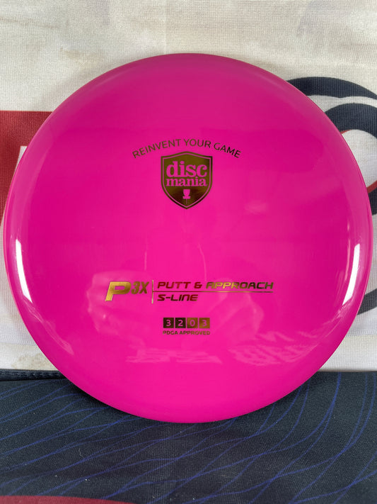 Discmania P3x S-Line Pink 176g Putter