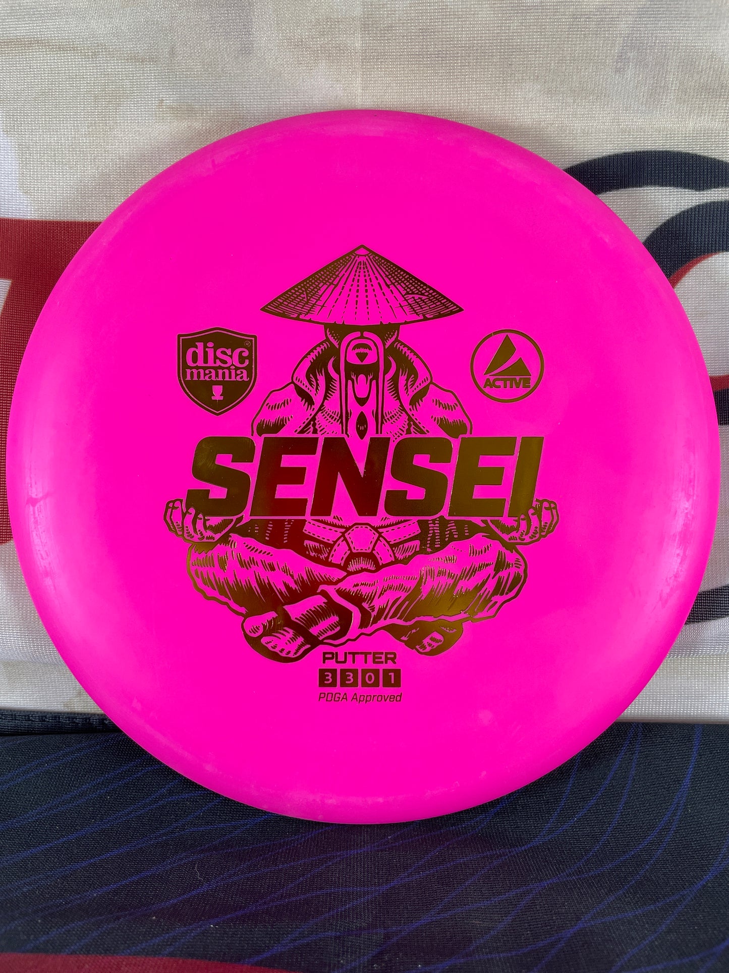 Discmania Sensei Active Pink 167g Putter