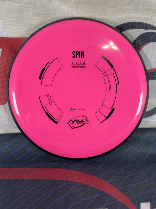 MVP Spin Neutron Pink 171g Putter