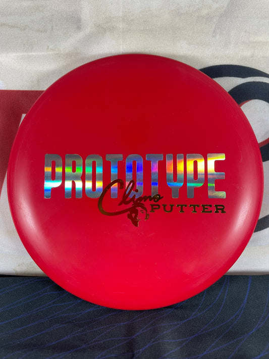 Climo Champ Red 171g Prototype Putter