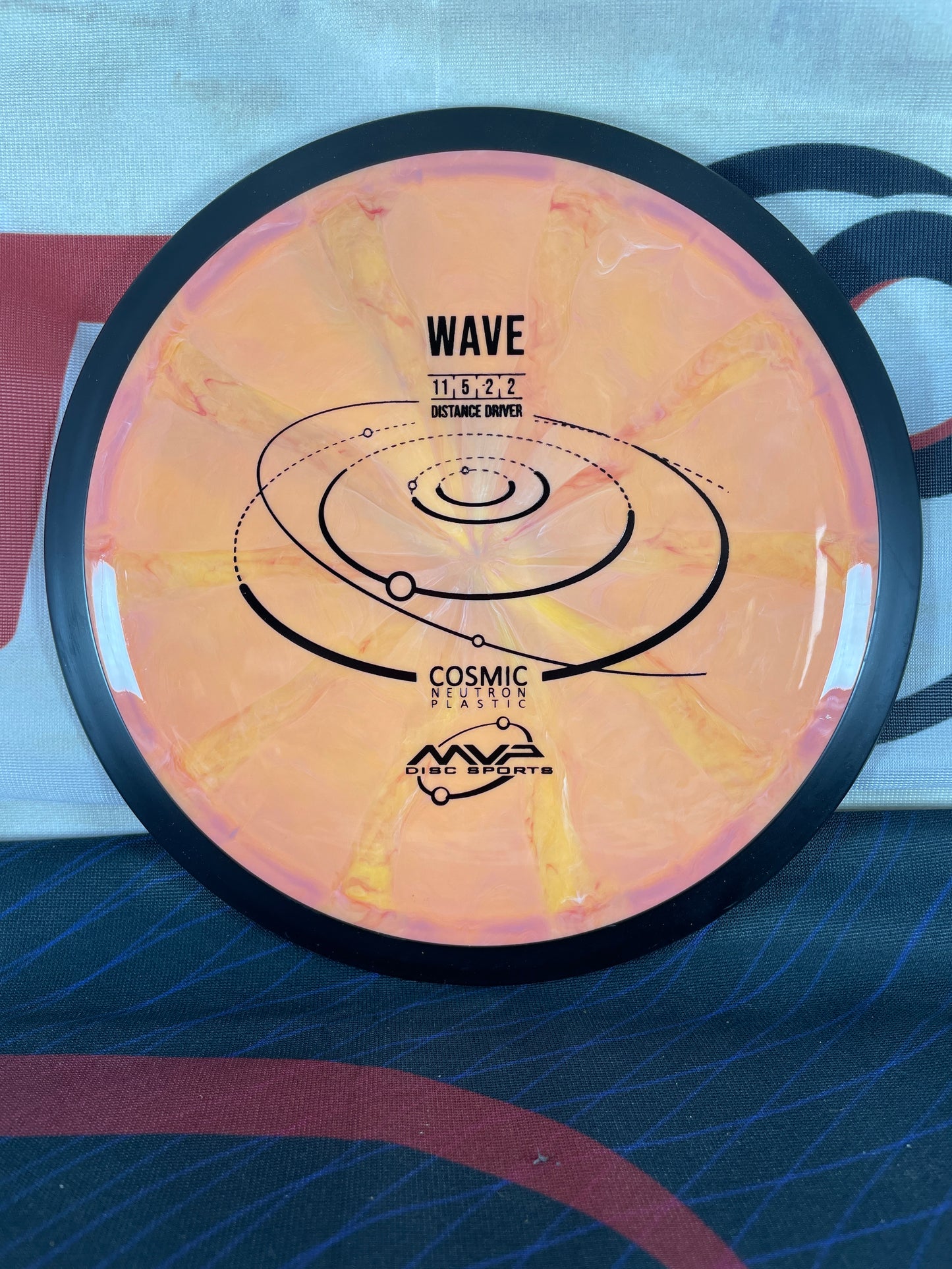 MVP Wave Cosmic Neutron Orange 168g Distance Driver