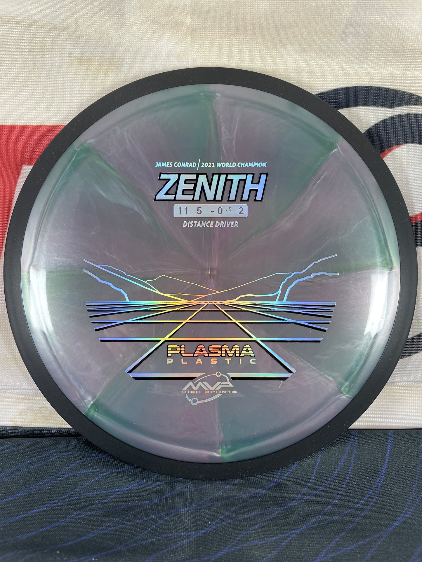 MVP Zenith Plasma Purple 166g Distance Driver